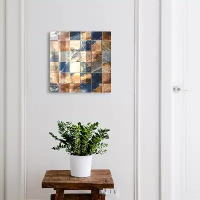Mosaïque de marbre sans jointure