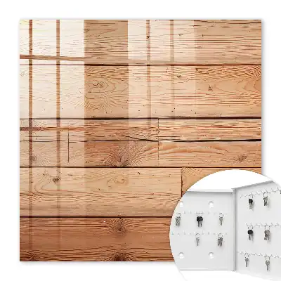 Planches en bois teinte chaude