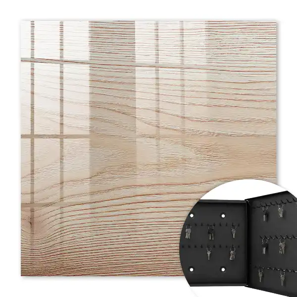 Revêtement à texture boisée dans des tons chauds