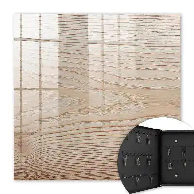 Revêtement à texture boisée dans des tons chauds