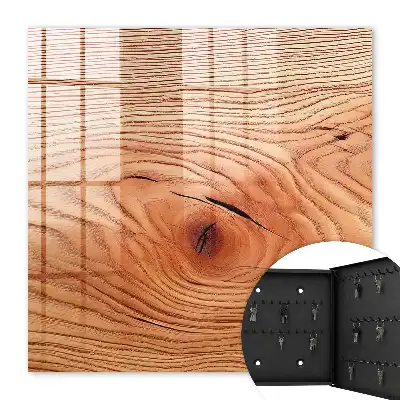 Revêtement effet grain de bois dans des tons beiges