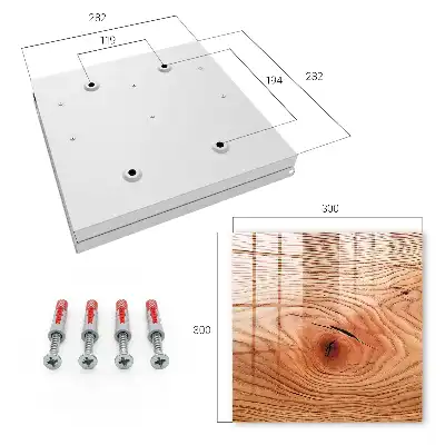 Revêtement effet grain de bois dans des tons beiges