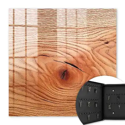 Revêtement effet grain de bois dans des tons beiges