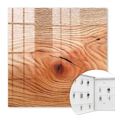 Revêtement effet grain de bois dans des tons beiges