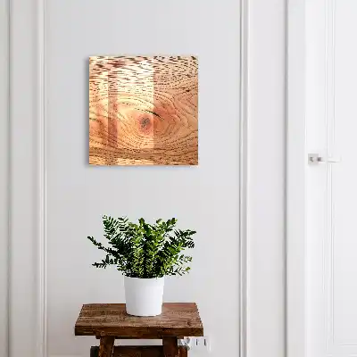 Revêtement effet grain de bois dans des tons beiges