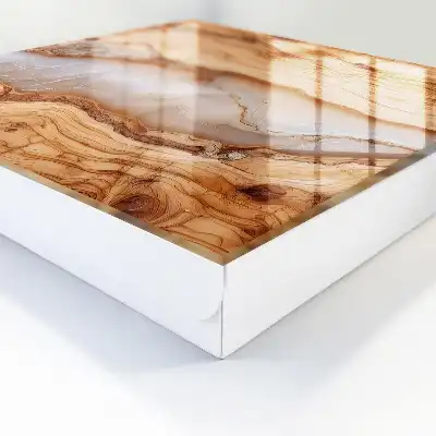 Motif en bois à veines blanches
