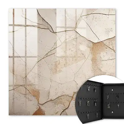 Motif beige terre subtil