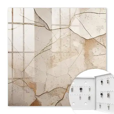 Motif beige terre subtil