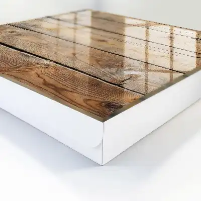 Planches en bois au grain confortable