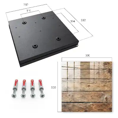 Planches en bois au grain confortable