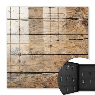 Planches en bois au grain confortable