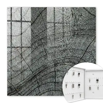 Cernes d'arbres dans des tons de gris
