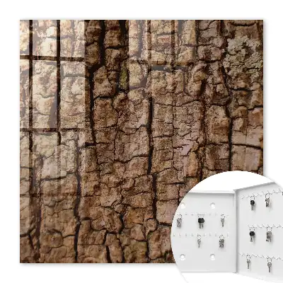 Écorce d'arbre à motif naturel
