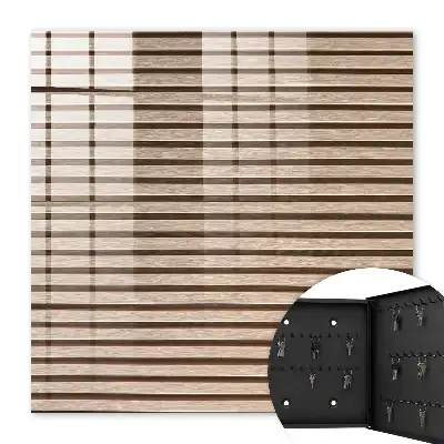 Meuble aux lignes chaleureuses sans décoration
