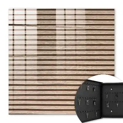 Meuble aux lignes chaleureuses sans décoration