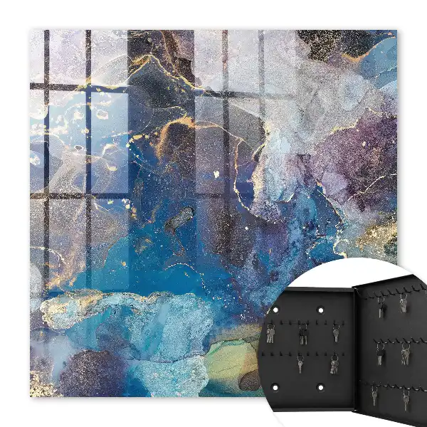 Motifs fluides abstraits marins