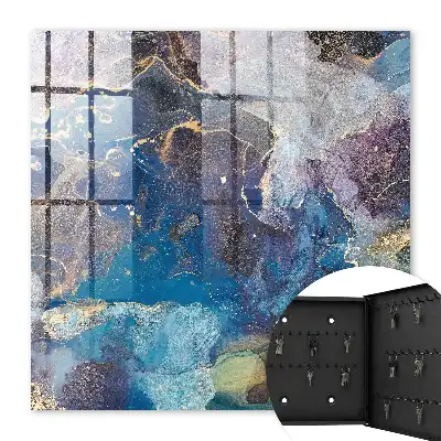 Motifs fluides abstraits marins