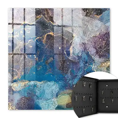 Motifs fluides abstraits marins