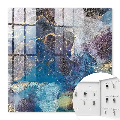 Motifs fluides abstraits marins