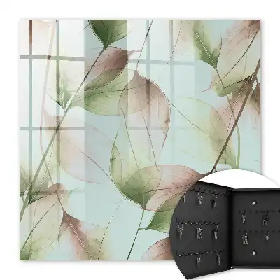 Feuilles de la nature vert et brun