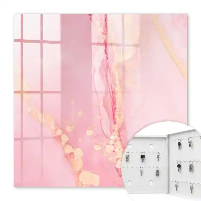 Un rêve rose avec des touches de crème