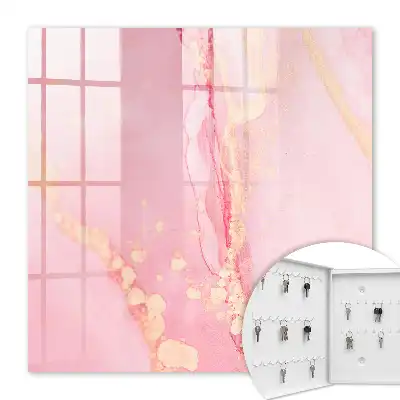 Un rêve rose avec des touches de crème