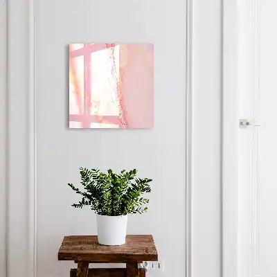 Un rêve rose avec des touches de crème