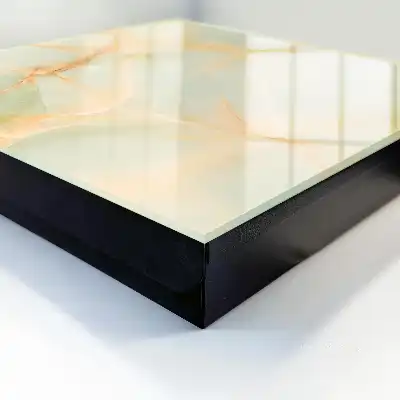 Motif aux lignes délicates dans des tons pastel