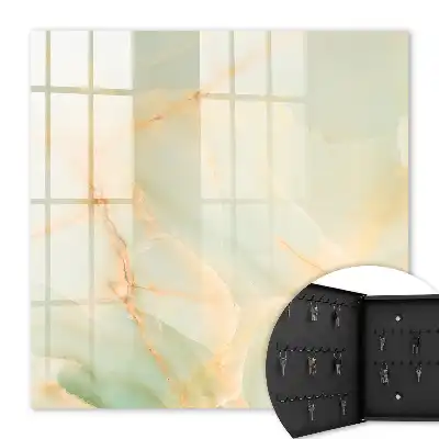 Motif aux lignes délicates dans des tons pastel