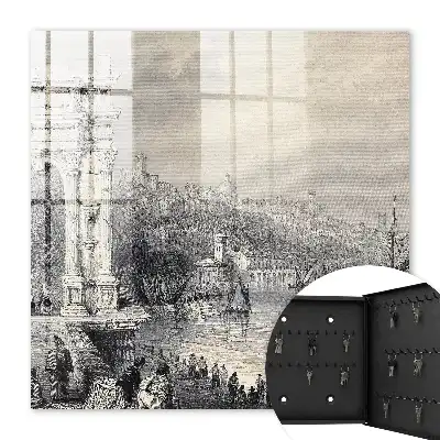 L'arc de Trajan et la citadelle