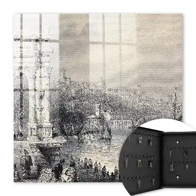 L'arc de Trajan et la citadelle