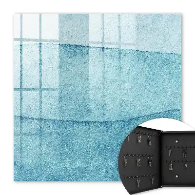 Textures bleues dans des nuances variées