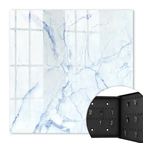 Motif marbré dans des tons de bleu