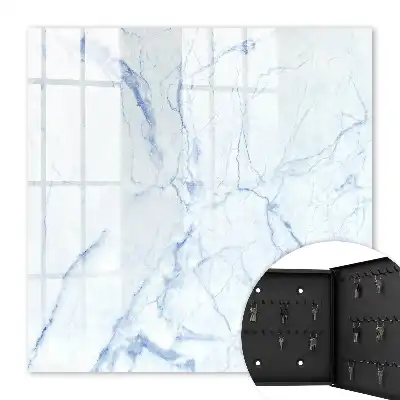 Motif marbré dans des tons de bleu