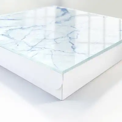 Motif marbré dans des tons de bleu