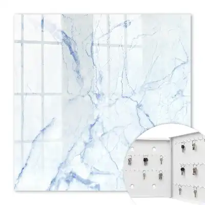 Motif marbré dans des tons de bleu