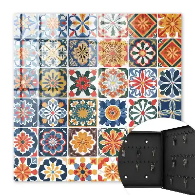 Carreaux carrés colorés