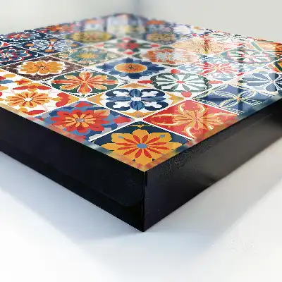 Carreaux carrés colorés
