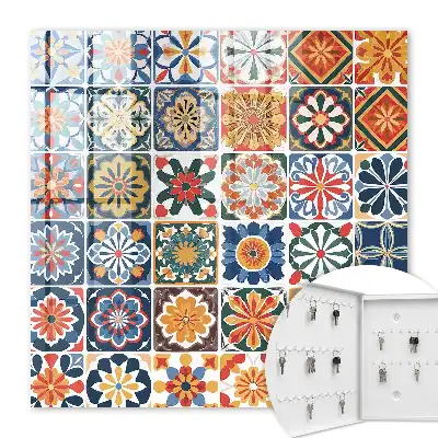 Carreaux carrés colorés