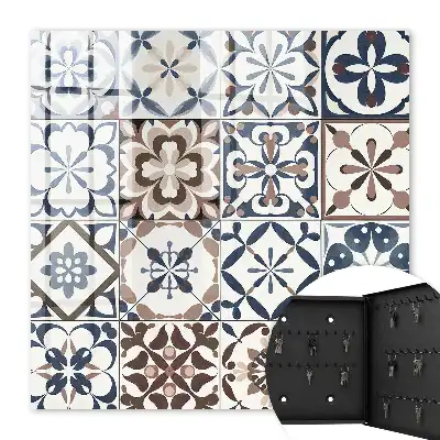 Mosaïque arabesque de terre et de mer