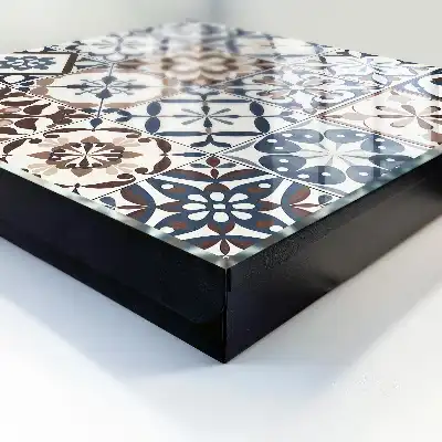 Mosaïque arabesque de terre et de mer