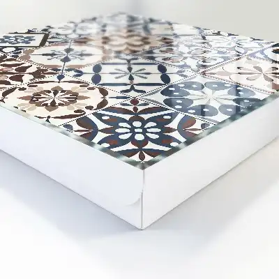 Mosaïque arabesque de terre et de mer