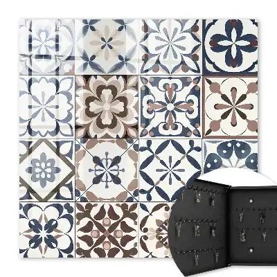 Mosaïque arabesque de terre et de mer