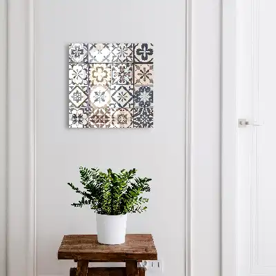 Mosaïque arabesque de terre et de mer