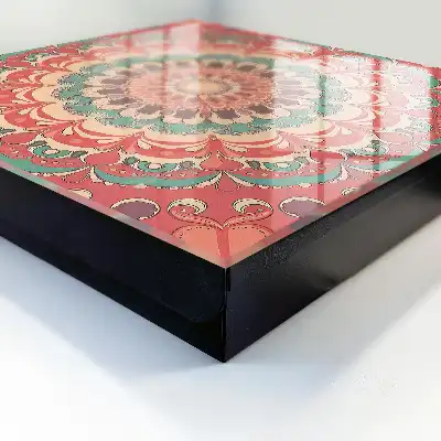 Mandala coloré aux motifs harmonieux