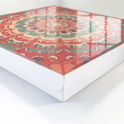 Mandala coloré aux motifs harmonieux