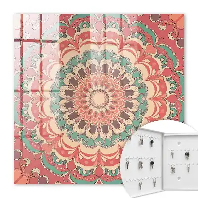 Mandala coloré aux motifs harmonieux