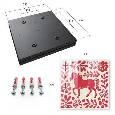 Illustration décorative motif cheval