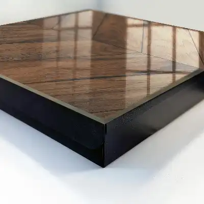 Chevrons en bois au design élégant