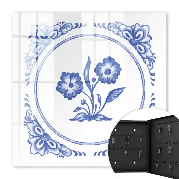 Fleurs bleues dans les nuances